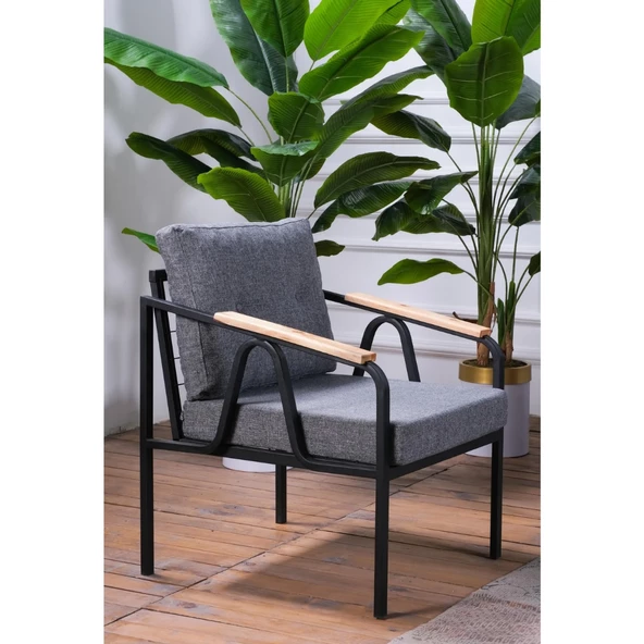 Pimango Piangel Tekli Bahçe Mobilyası,balkon Mobilyası 60x60cm - 2