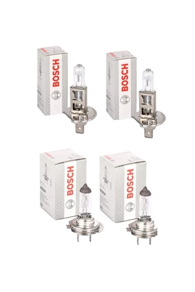 Bosch  Ford Fiesta Uzun Kısa Far Ampul Takımı H1-h7 2011-2020 ürün görseli