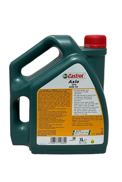 Castrol Axle Epx 80W/90 3 L Diferansiyel Yağı - 3