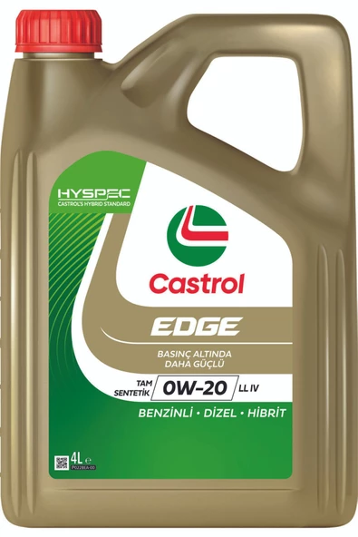 CASTROL Edge 0W-20 LL IV 4 Litre