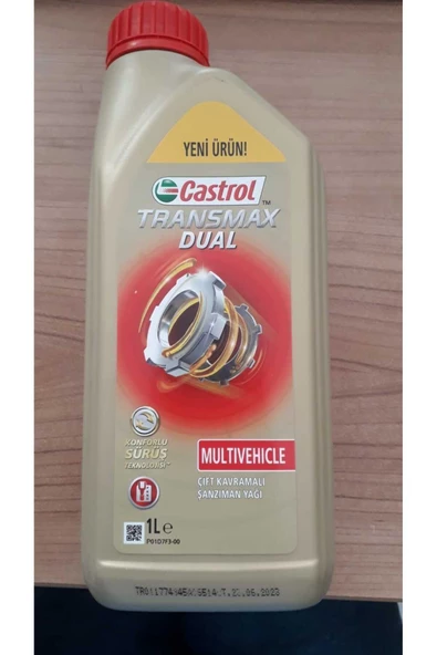 CASTROL TRANSMAX DUAL MULTIVEHICLE ÇİFT KAVRAMALI ŞANZIMAN YAĞI