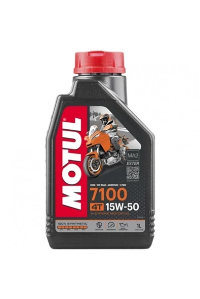 Motul 7100 15w-50 4t 1lt Tam Sentetik ürün görseli 1