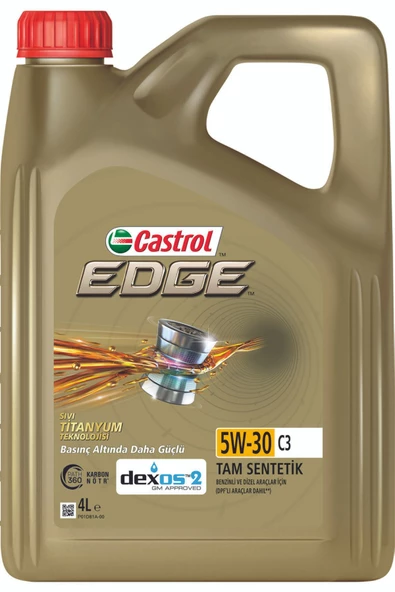 CASTROL Edge 5w-30 C3 4lt Motor Yağı