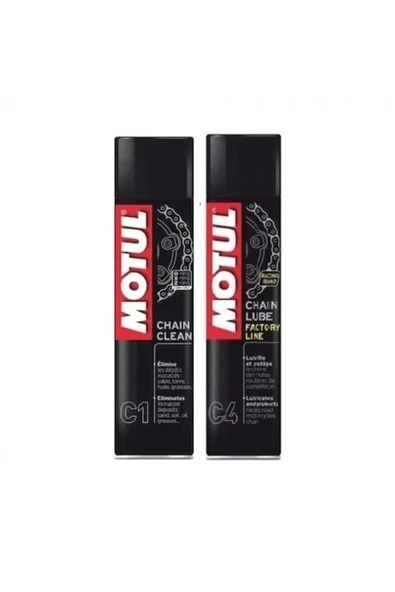 Motul C1 C4 Zincir Temizleme , Zincir Yağlama MADE IN FRANCE