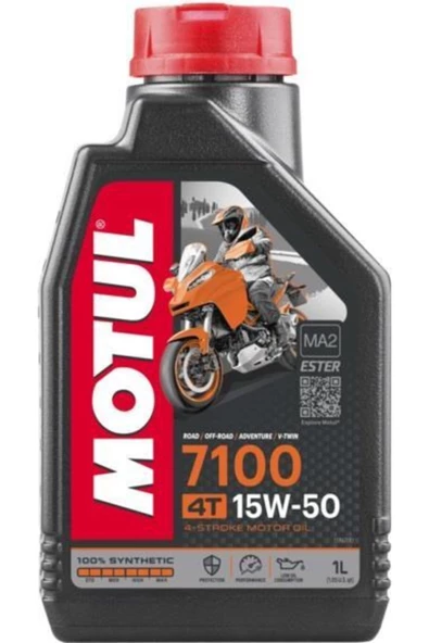 Motul 7100 15W-50 4T 1 lt Motor Yağı