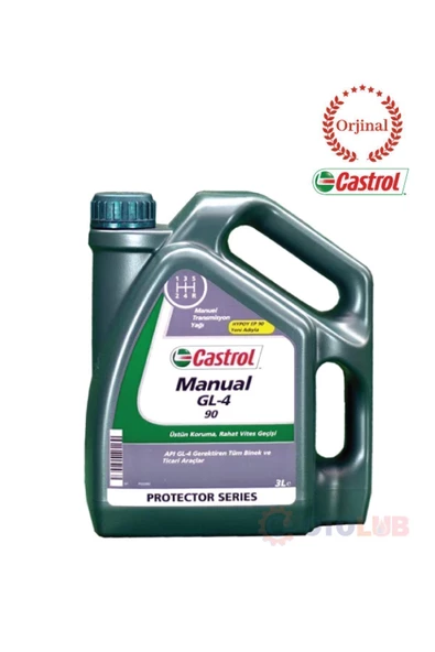 Castrol Manual GL-4 90 3 lt Manuel Transmisyon Yağı