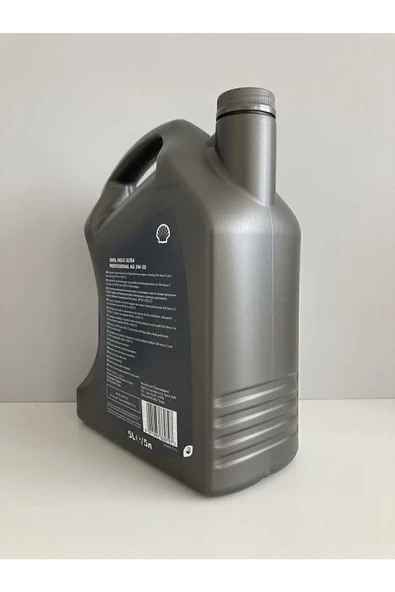 SHELL Helıx Ultra Professıonal Ag 5w-30 (DPF'Lİ)motor Yağı 5lt - Resim 4