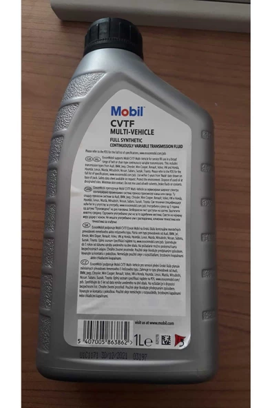 Mobil CVTF MULTI-VEHICLE OTOMATİK ŞANZIMAN YAĞI - 2