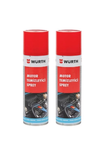 Würth 2 ADET MOTOR TEMİZLEME SPREYİ 500ML