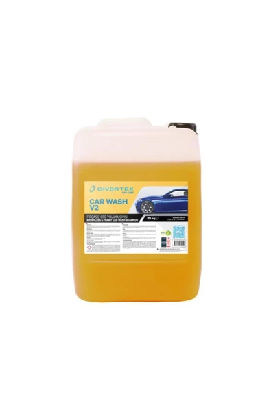 Divortex DİVORTEX CAR WASH V2 FIRÇASIZ OTO YIKAMA KÖPÜĞÜ 20KG.