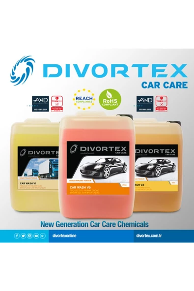 Divortex DİVORTEX CAR WASH V2 FIRÇASIZ OTO YIKAMA KÖPÜĞÜ 20KG. - 3