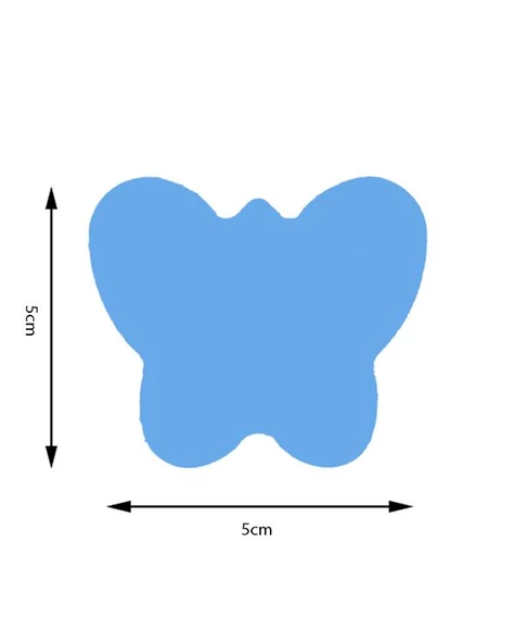 Kamei Şekilli Delgeç Kelebek Geniş 5 cm KM8820 - 6