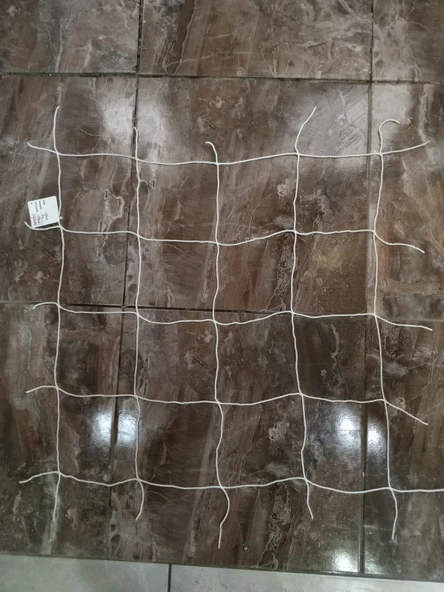 Beyaz Bitki Destek ve Çit Çevirme Filesi 20 metre, En: 2 m, İp Kalınlığı: 2,8 mmSalatalık, Fasülye, Kabak Filesi