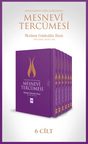 MESNEVİ TERCÜMESİ 6 CİLT KUTULU-ŞEFİK CAN   ÖTÜKEN