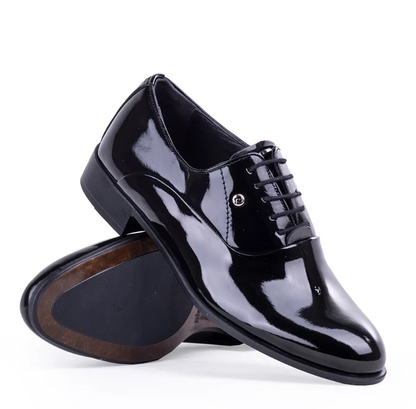 Pierre Cardin 4M 7017 Erkek Parlak Rugan Ayakkabı - 4