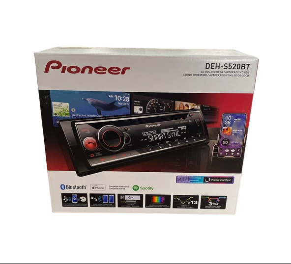 PİONEER DEH-S520BT 4X50W OTO TEYP - 5