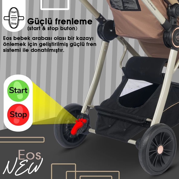 Baby Home Yeni Doğan 7 In 1 Full Set 1012 Travel Sistem Bebek Arabası Ve 330 Sallanır Ana Kucağı - 12