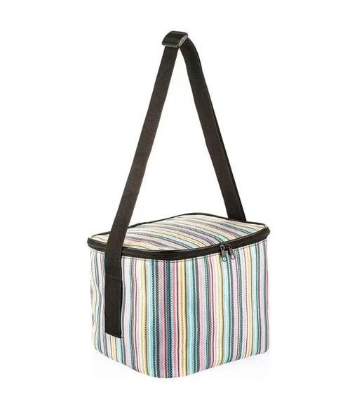 Kamp Piknik Termal Soğutucu Yalıtımlı Buzluk Termos Çanta - 920 Çizgi Desenli - 2