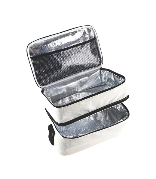 Kamp Piknik Termal Soğutucu Yalıtımlı Buzluk Termos Çanta 2’li Set - 960 Krem - 5