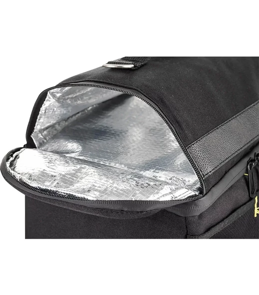 Su Geçirmez Kamp Piknik Termal Soğutucu Yalıtımlı Buzluk Termos Çanta - 980 Siyah - 6