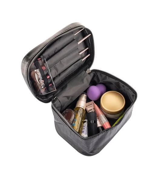 Captain Seyahat Makyaj Organizeri Çok Fonksiyonlu Kozmetik Çantası Suni Deri - 200 - 11