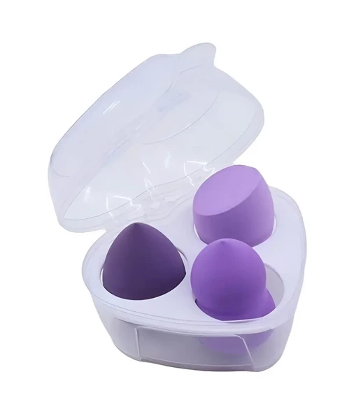 Make Up Blender Makyaj Süngeri Seti 3'lü - Mor - 4