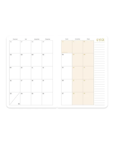 Keskin Color 2024/2025 Akademik Ajanda Yıldız - 5