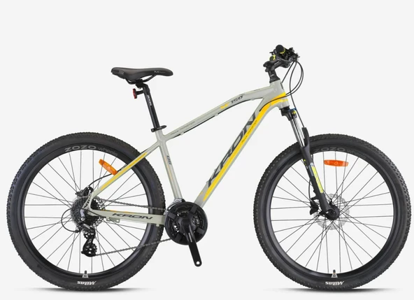 Kron Xc 150 Hidrolik Disk 29 Jant 24 Vites 19 Inç Bisiklet Mat Bej-Sarı - 2
