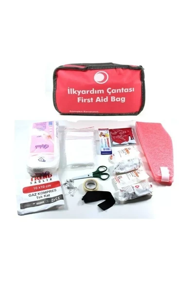 AUTOKIT İlk Yardım Çantası Araç Ev İş Yeri Acil Müdahale Çantası İlk Yardım Seti - 1