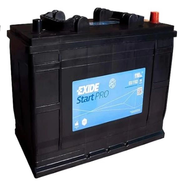 Exide Akü 12V 110Ah StartPro 750CCA EG1102 (105Ah ebatında)