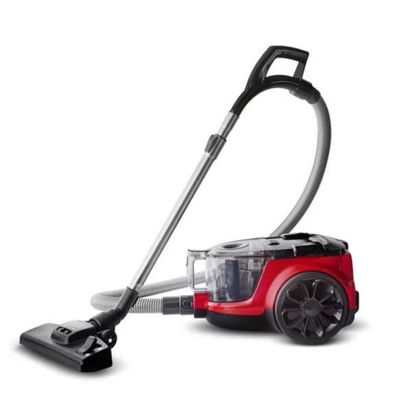 Karaca Vantuz Action Force Kırmızı 899 W Toz Torbasız Süpürge