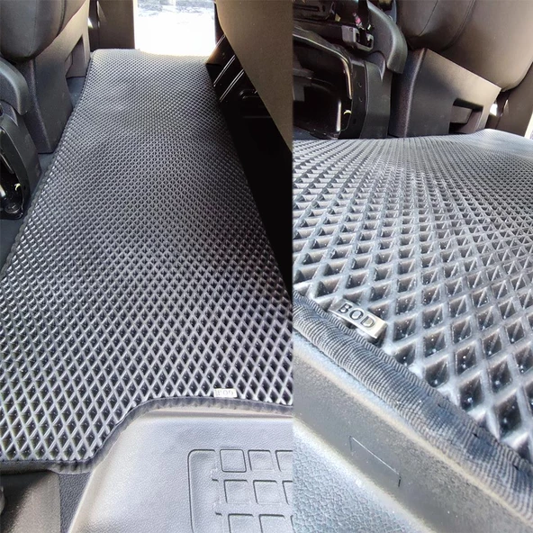 Bod Citroen Jumpy 3D Havuzlu Paspas 2021 ve Sonrası Siyah - Resim 4