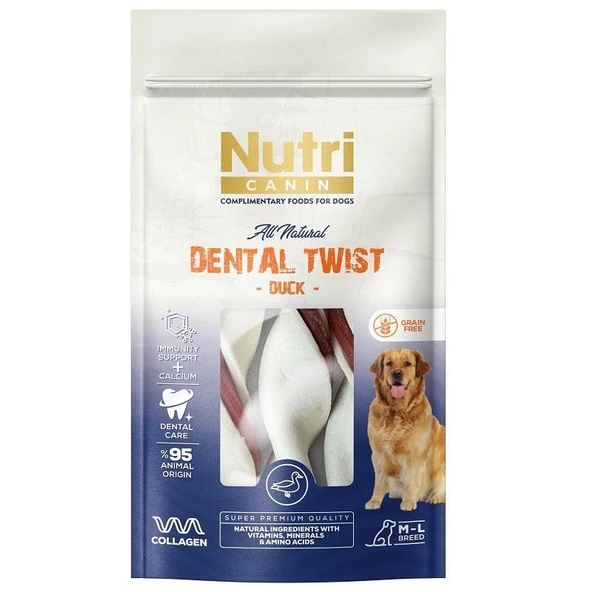 Nutri Canin ÖRDEK ETLİ DENTAL KEMİK 120 GR