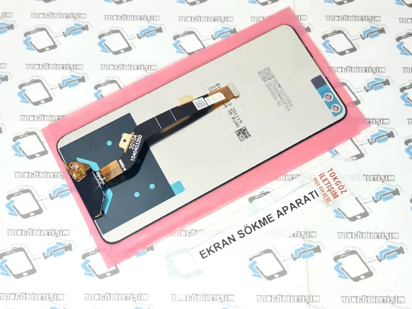 Tkgz Infinix ZERO 8 Lcd Ekran Dokunmatik (SERVİS ORJİNALİ)  B-7000 - 3