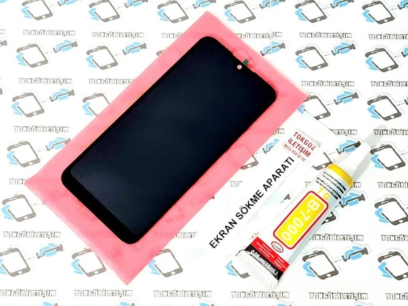 Samsung Galaxy A01 SM-A015F Lcd Ekran Dokunmatik (SERVİS ORJİNALİ)  B-7000