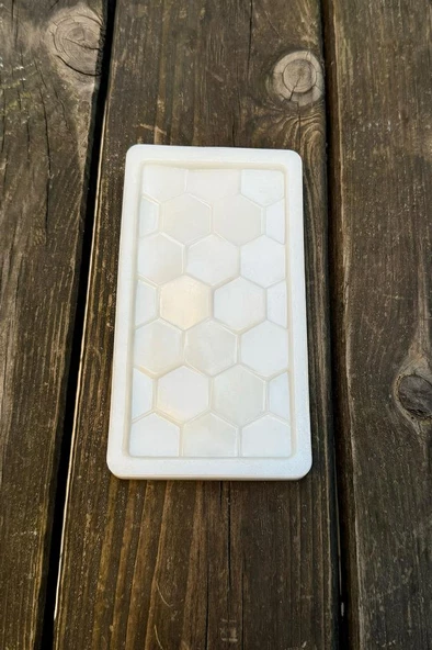 Petek Tablet Çikolata Silikon Mum Kalıbı - Resim 5