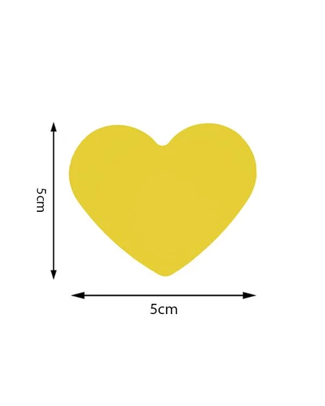 Kamei Şekilli Delgeç Kalp 5 cm KM8820 - 6
