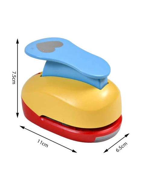 Kamei Şekilli Delgeç Kalp 5 cm KM8820 - 2
