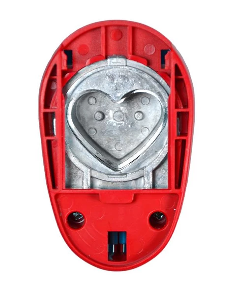 Kamei Şekilli Delgeç Kalp 5 cm KM8820 - 7