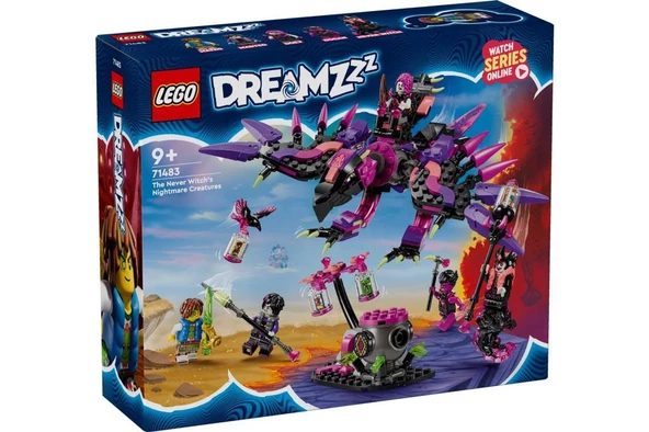 LEGO Dreamzzz 71483 The Never Witch's Nightmare Creatures