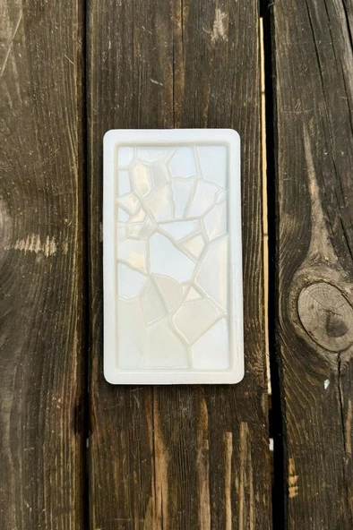 Parçalanmış Tablet Çikolata Silikon Mum Kalıbı - 7