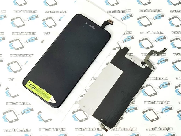 İphone 6 Lcd Ekran Dokunmatik (Ara Metal Plaka Ara Film) - 1