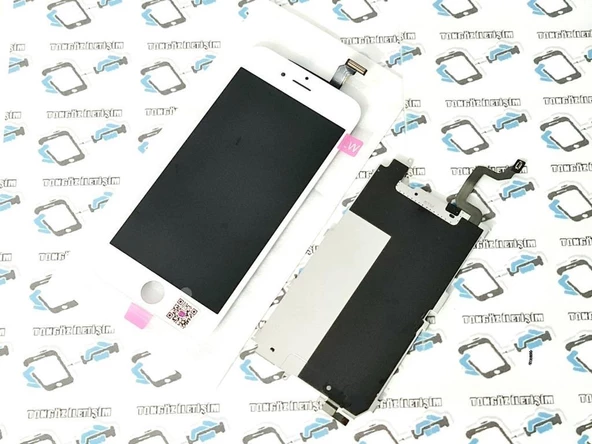 İphone 6 Lcd Ekran Dokunmatik (Ara Metal Plaka Ara Film) - 3