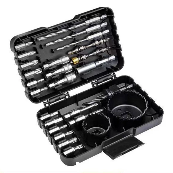 Kress KA1500 26 Parça Profesyonel Delme/Vidalama/Panç Seti - 3