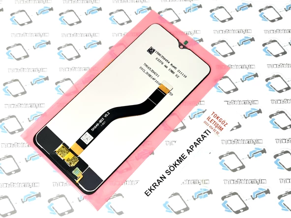 Samsung Galaxy A20S SM-A207F Lcd Ekran Dokunmatik (SERVİS ORJINALİ) - 2