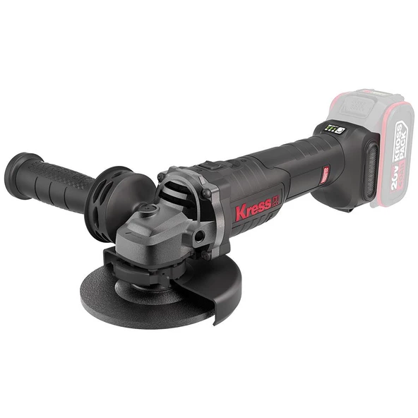 Kress KUH10.91 20Volt 125mm Kömürsüz Profesyonel Şarjlı Devir Ayarlı Avuç Taşlama (Akü Dahil Değildir) - 2