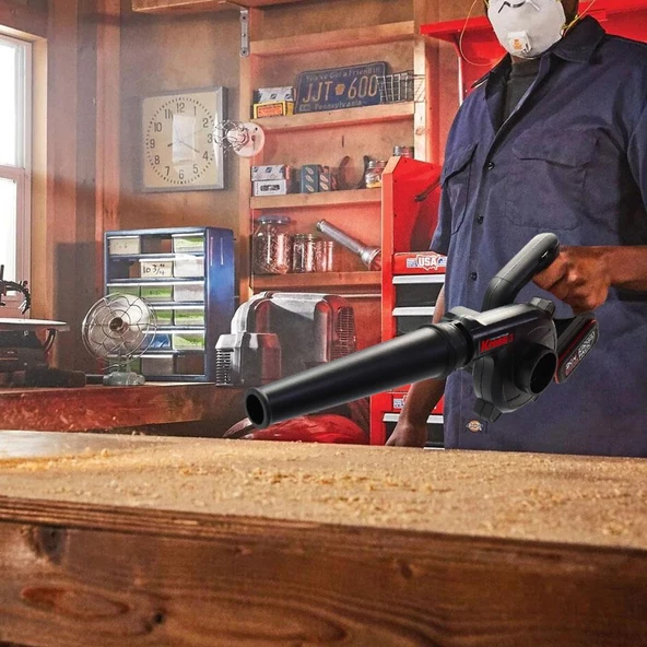 Kress KUF30.9 20Volt Profesyonel Devir Ayarlı Üfleyici + 5 Parça Aksesuar (Akü Dahil Değildir) - 5