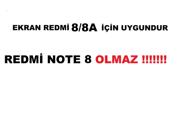 Xiaomi Redmi 8 Redmi 8A Lcd Ekran Dokunmatik (SERVİS ORJİNALİ)  B-7000 - 4