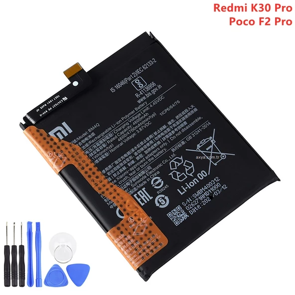 Axya Xiaomi Redmi K30 Pil Batraya BM4Q 4700 mAh