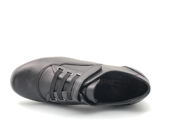 Berfilla Cırtlı Oxford Klasik Kadın Ayakkabı - Resim 4